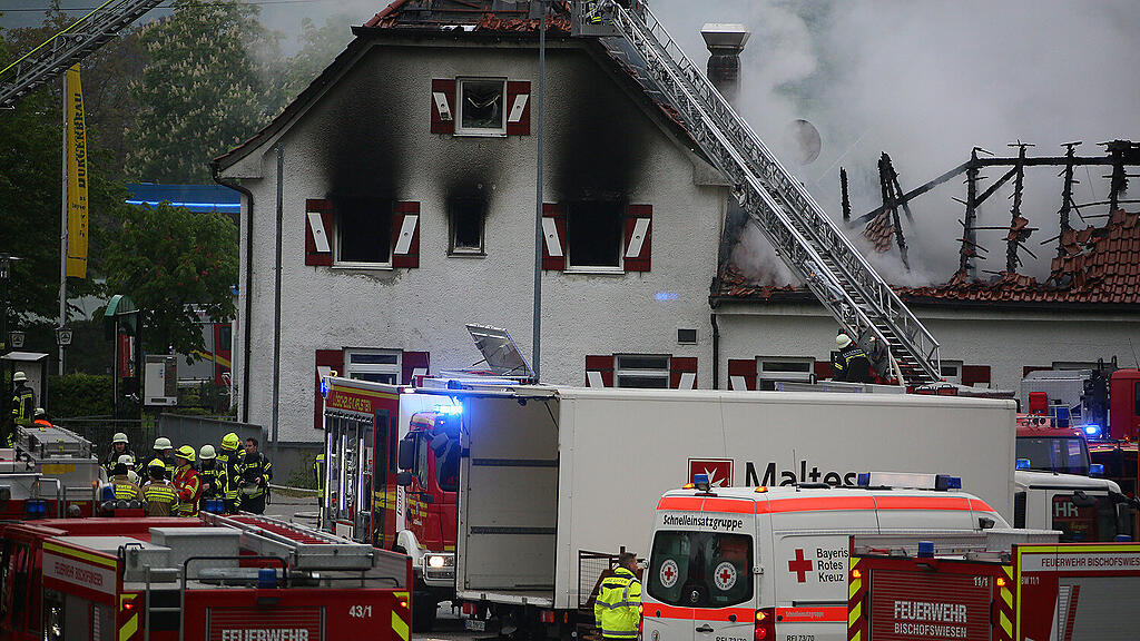 Gaststätte, Brand, Bad Reichenhall