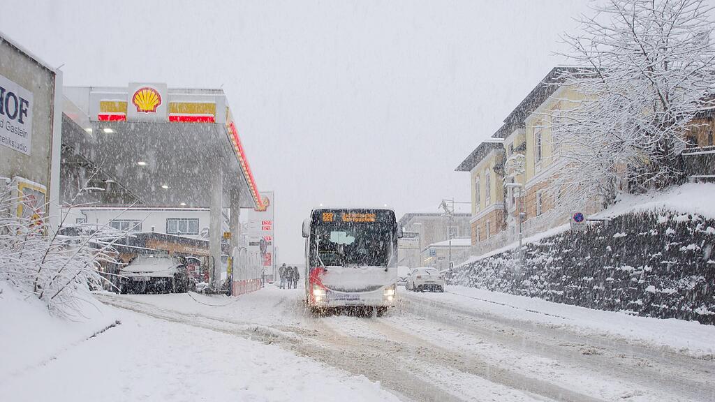 Schneef\u00e4lle in Bad Gastein