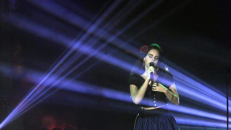 Lana Del Rey, live im Wiener Gasometer