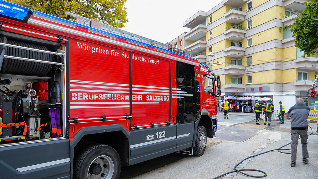 Gasleitung in Salzburg-Lehen beschädigt