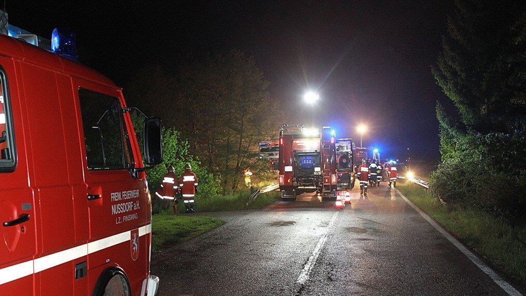 Bilder vom Einsatz in Nußdorf