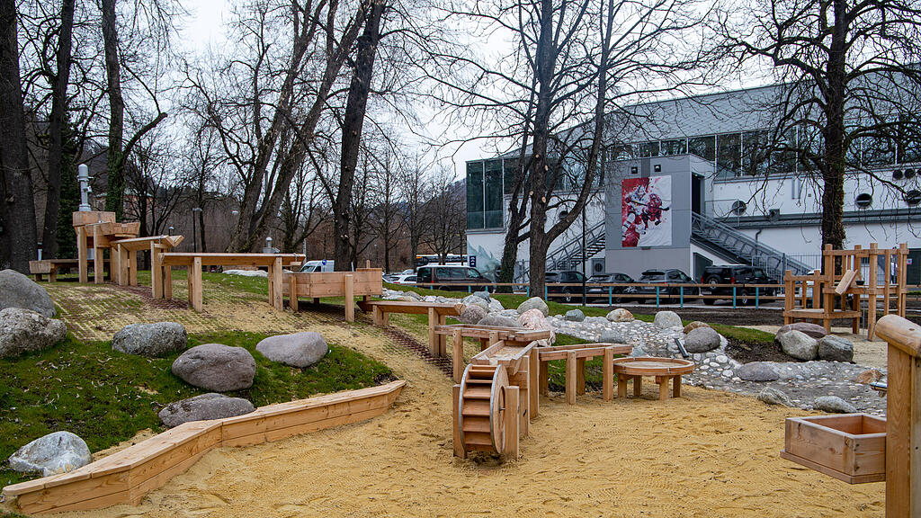 Hochseilgarten im Volksgarten