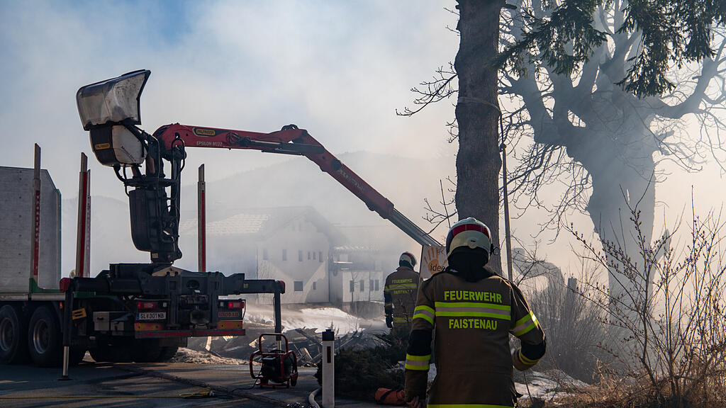 Hühnerstall, Faistenau, Brand, Flammen,