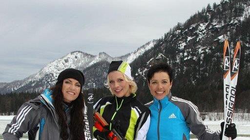 Promis beim Starbiathlon