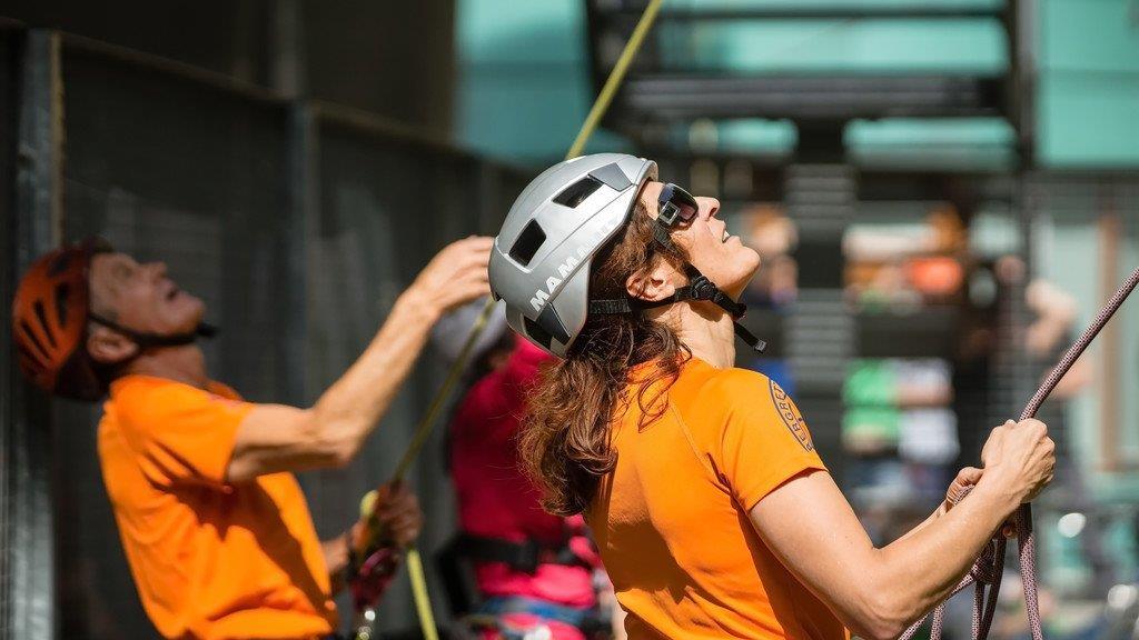 "City Wall"-Erfahrung: Klettern über den Dächern Salzburgs