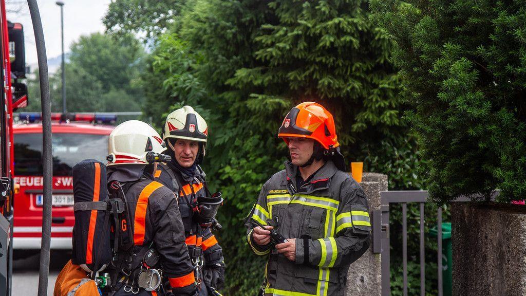 Küchenbrand in Lehen