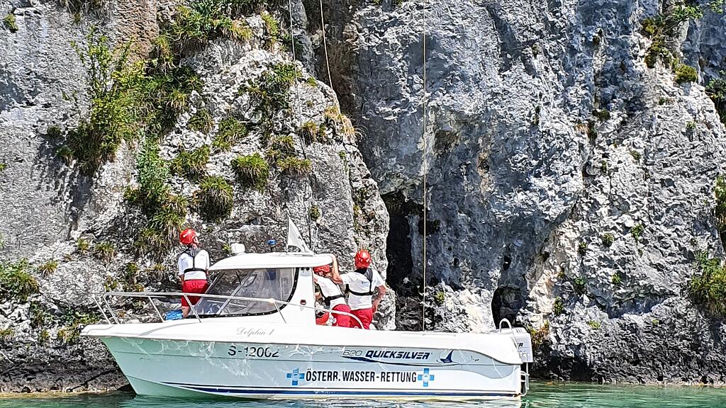 SB: Wasserrettung, Wolfgangsee, St. Gilgen