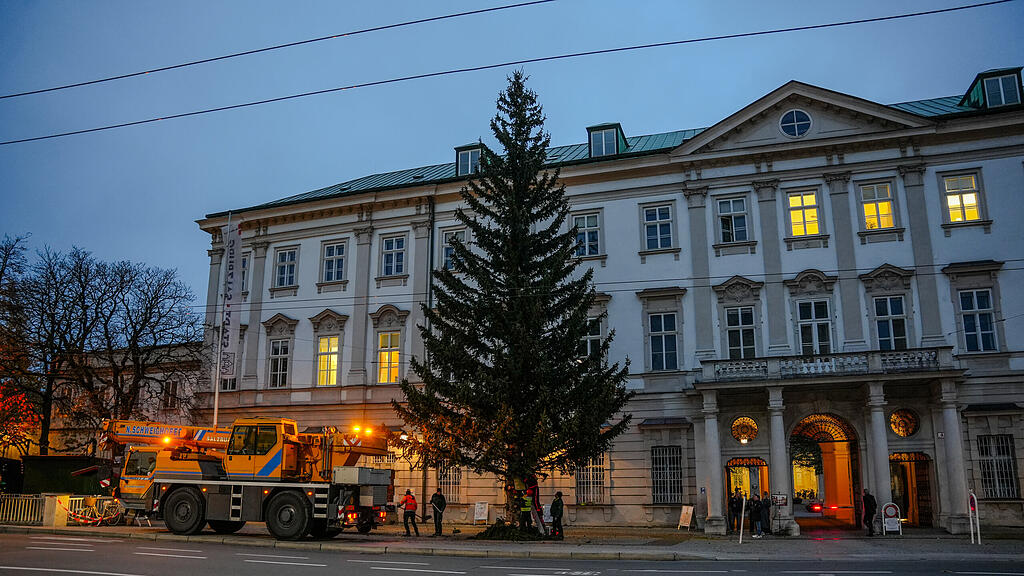 Christbaum MIrabellplatz