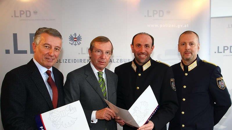Pressekonferenz in der LPD Salzburg