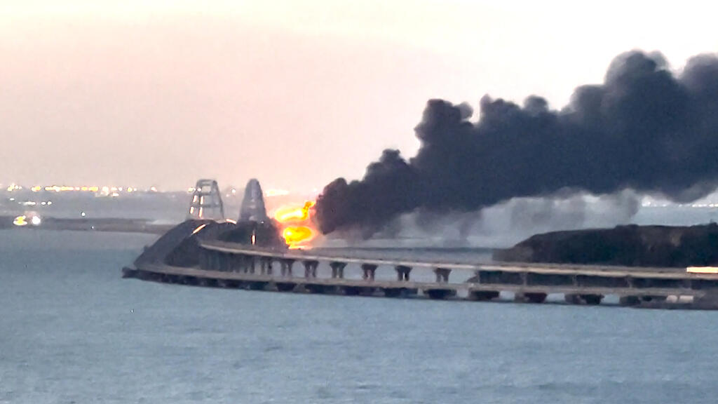 Explosion Krim-Brücke