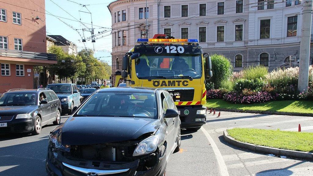 Crash am Rudolfsplatz