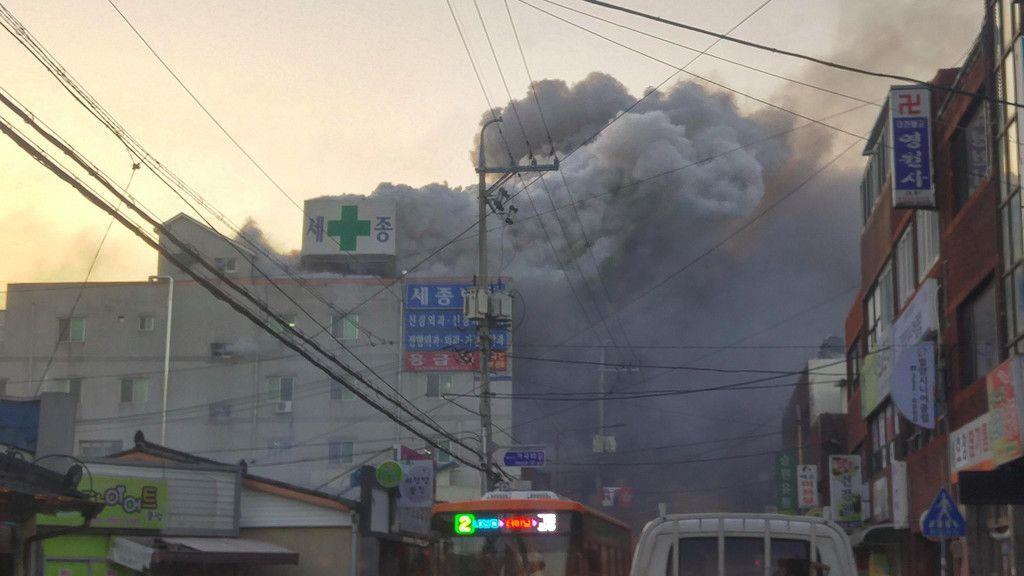 Dutzende Tote bei Brand in Krankenhaus in Südkorea