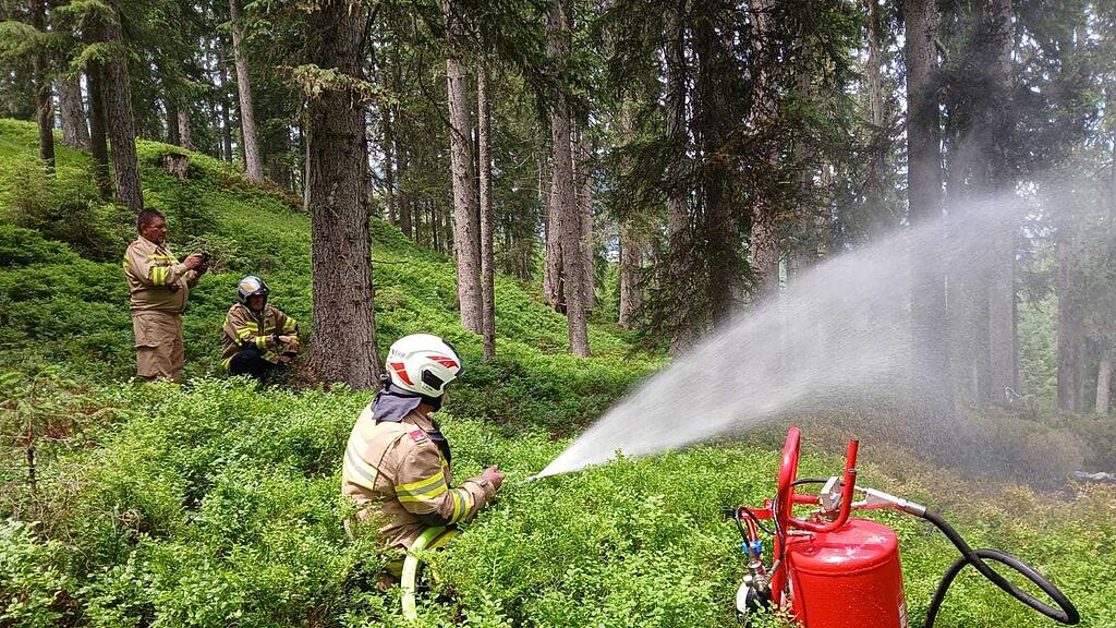 Flugzeugabsturz in Wald im Pinzgau
