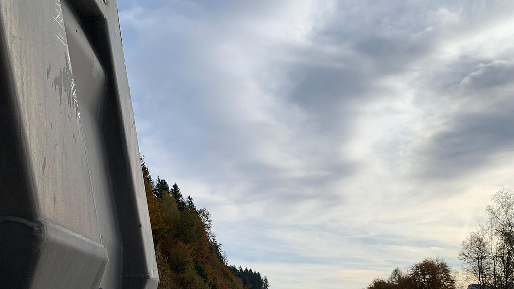 Unfall A1 zwischen Thalgau und Mondsee