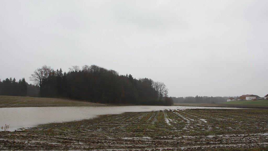Hochwasser in Petting