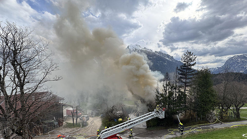 Brand Ramsau