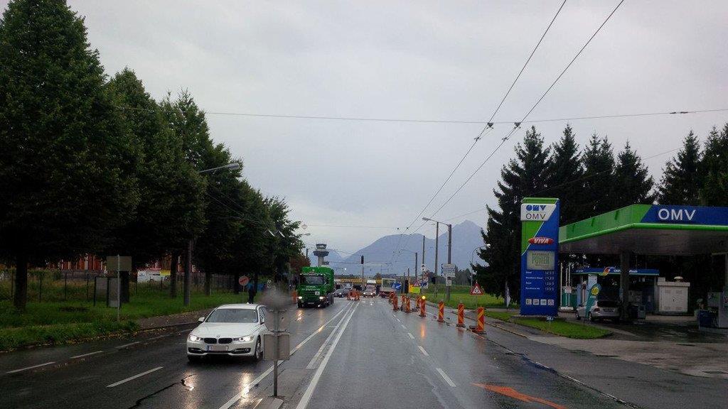 Baustellen-Chaos in Salzburg