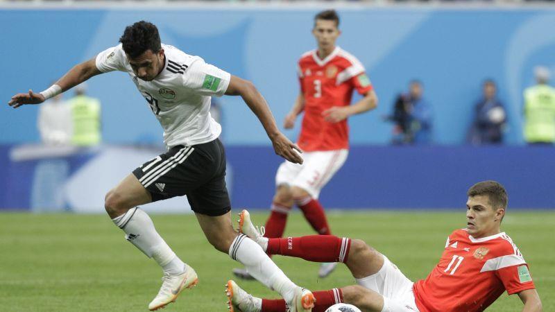 Fußball-WM: Russland - Ägypten 3:1