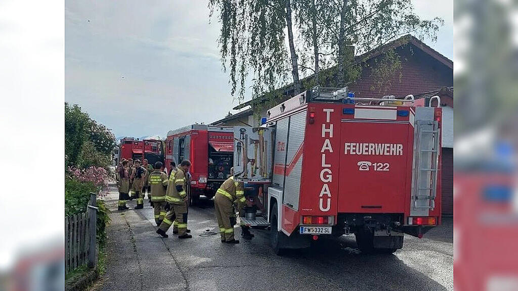 Kellerbrand in Thalgau