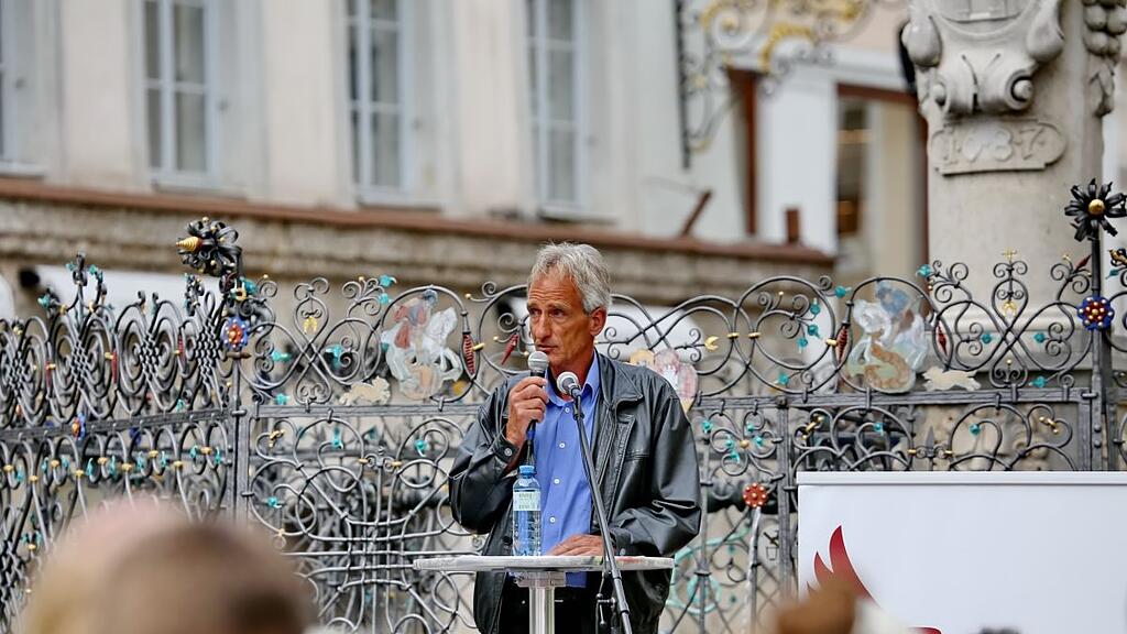 Salzburg fairantworten: Demo gegen Flächenverbrauch
