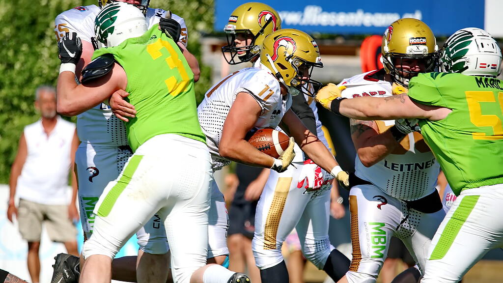 AFL: Salzburg Ducks - Telfs Patriots