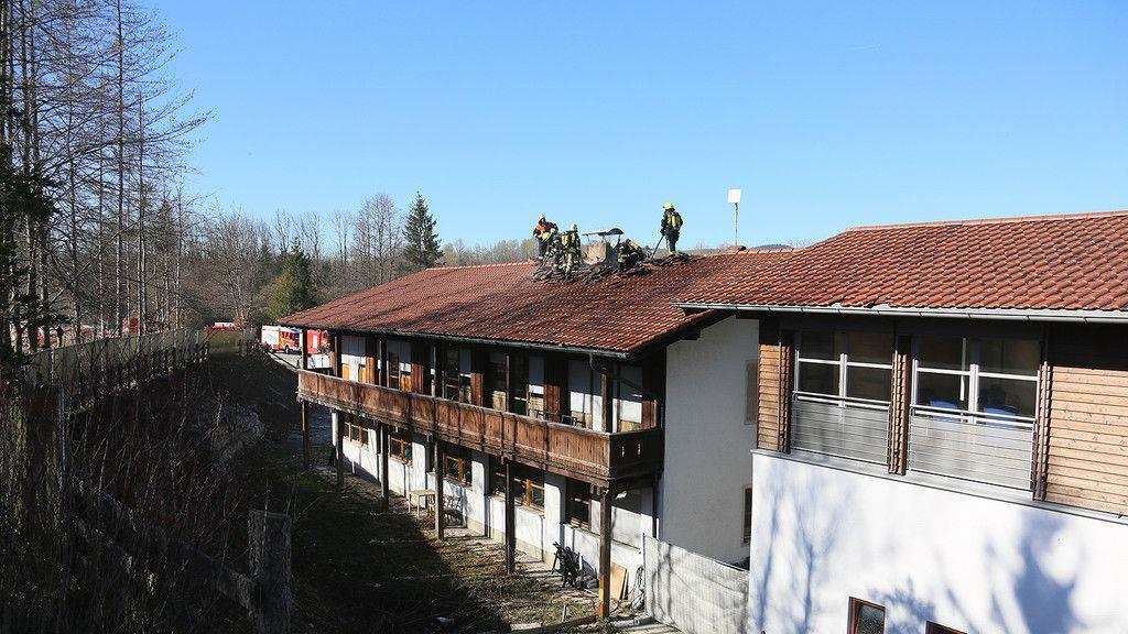 Dachstuhlbrand in Marzoll