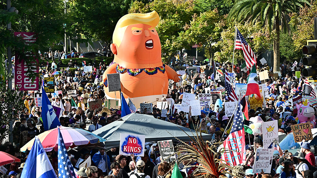 "No Kings"-Massenproteste gegen Donald Trump in USA