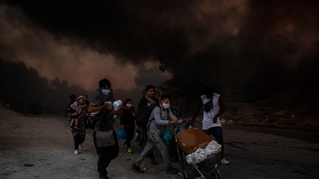 Moria, Lesbos, Flüchtlinge, Migranten