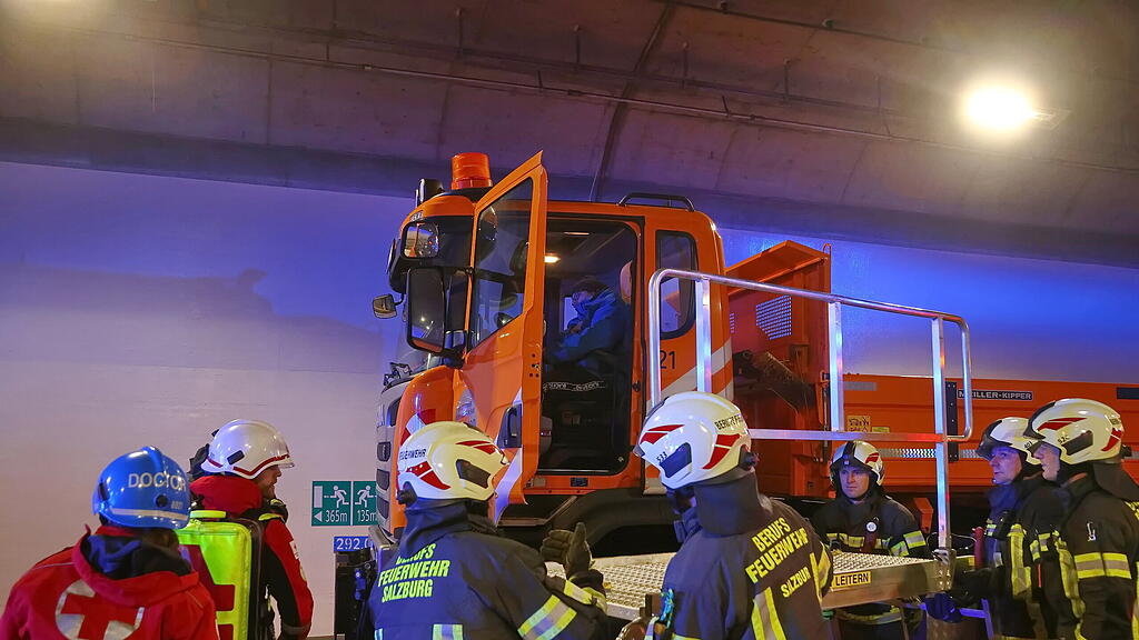 Übung Lieferinger Tunnel