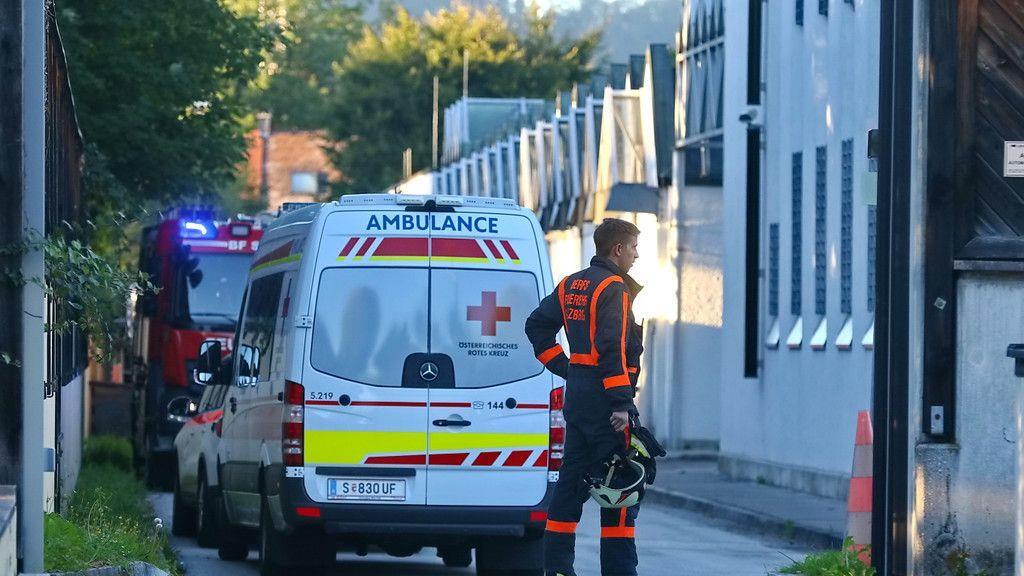 Brand im Polizeianhaltezentrum