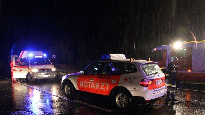 Crash auf B156