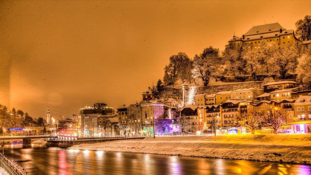 Winterliches Salzburg