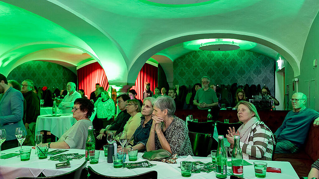 Die Gru\u0308nen - Wahlkampf-Abtakt der Bu\u0308rgerliste