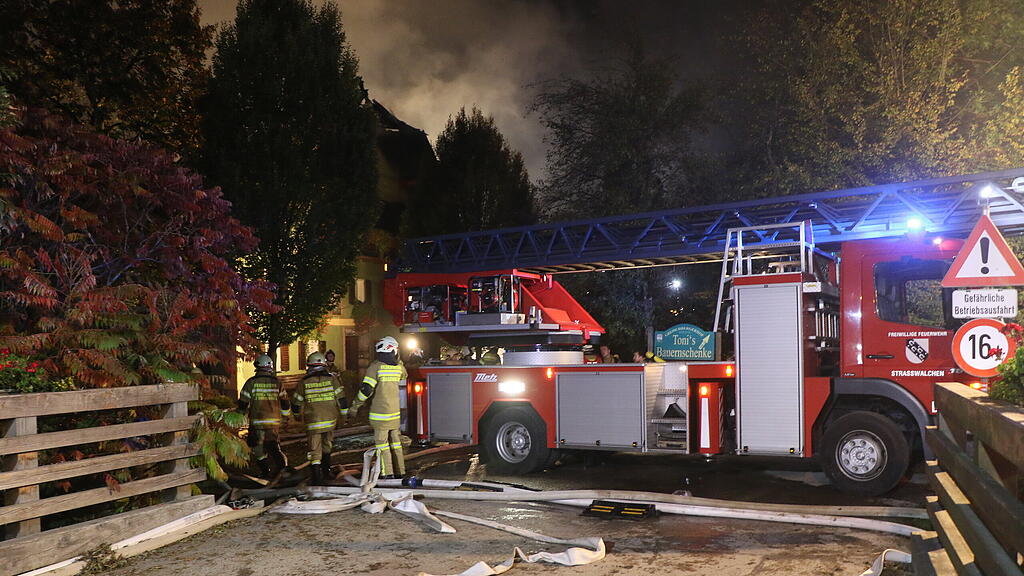Großbrand Pfongau