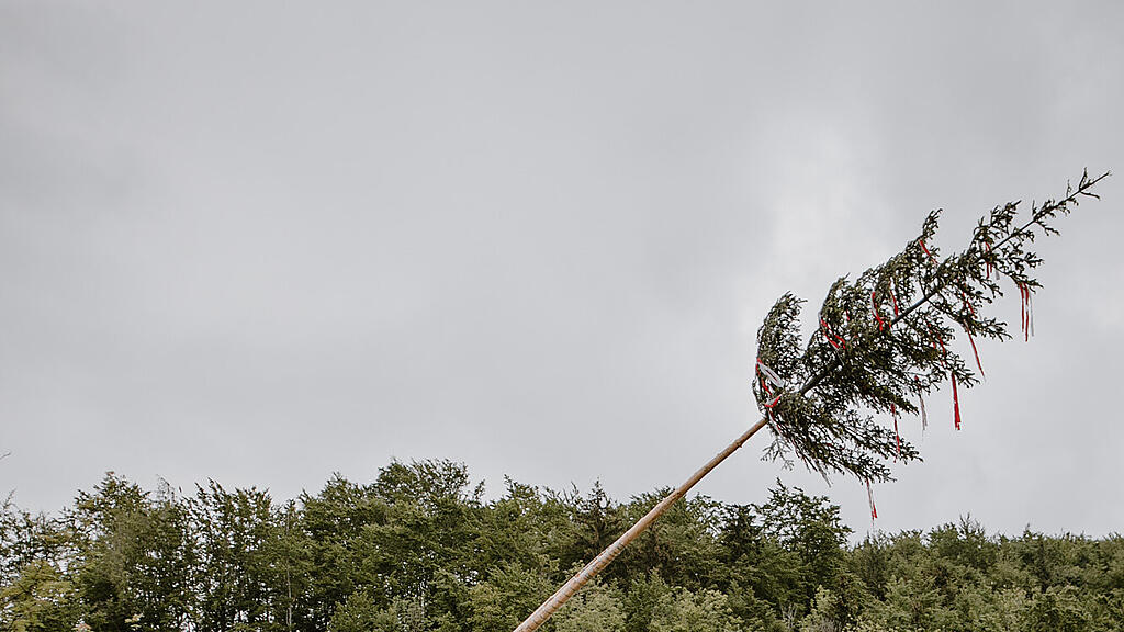 Eglseer Maibaumsetzen