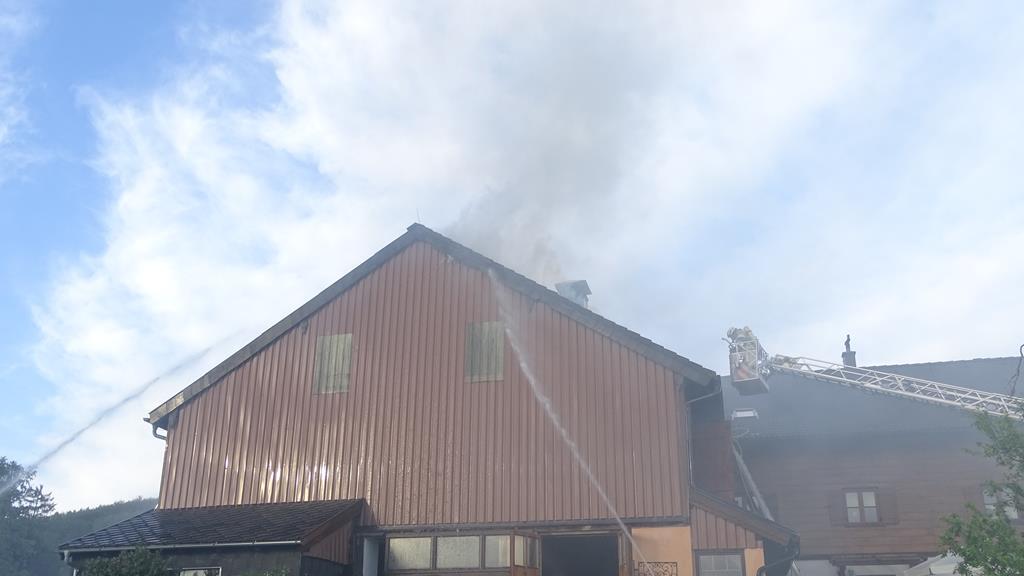 Brand in Mattsee