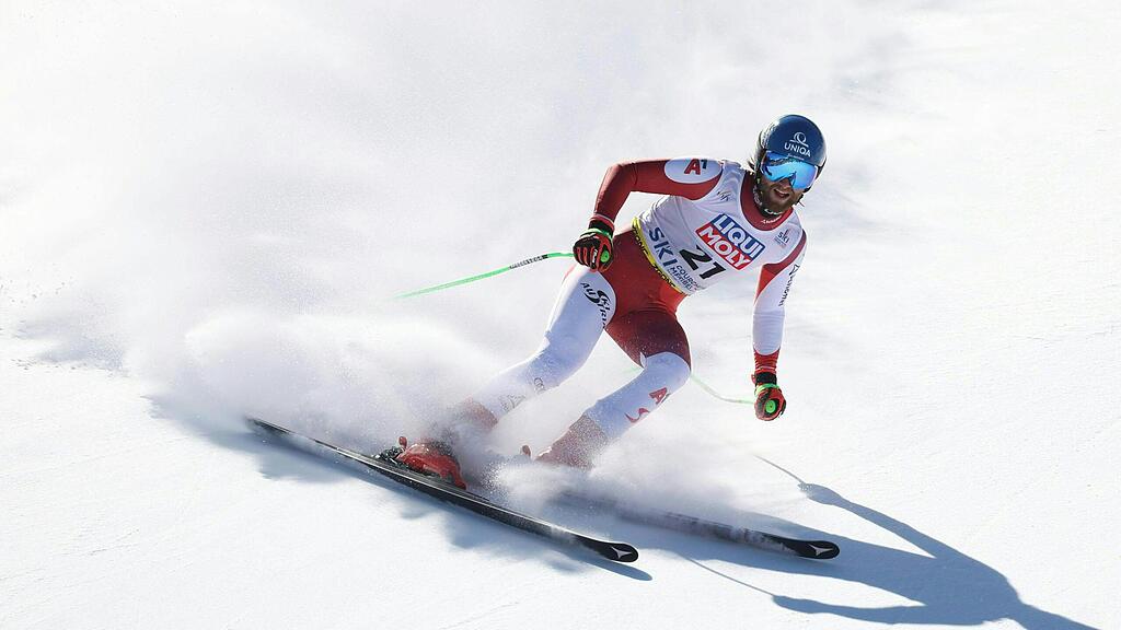 Abfahrt Ski-WM Courchevel