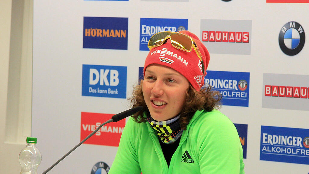 Dahlmeier bei Biathlon-WM 2017 in Hochfilzen