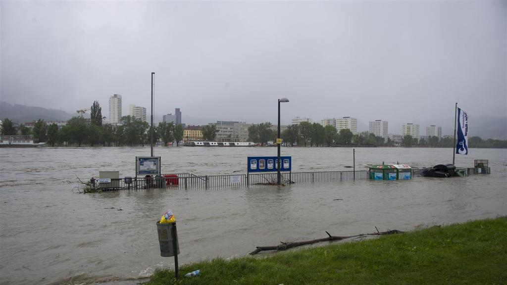 Hochwasser in Linz