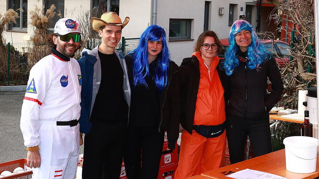 Faschingsumzug der Trachtenmusikkapelle Elsbethen