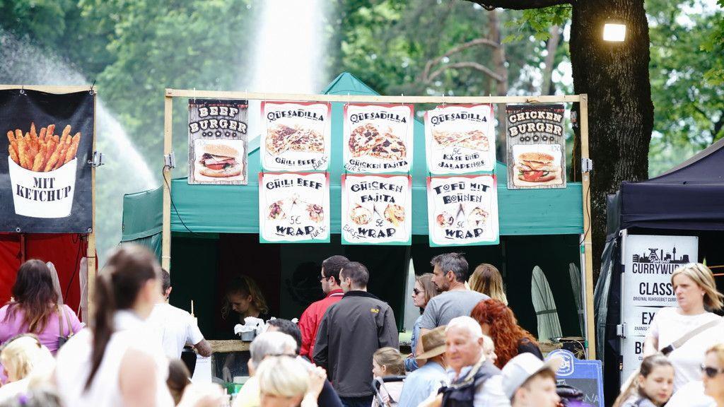 Street Food Festival im Volksgarten