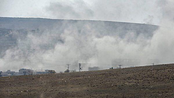 Die Kämpfe um Kobane dauern seit Wochen an