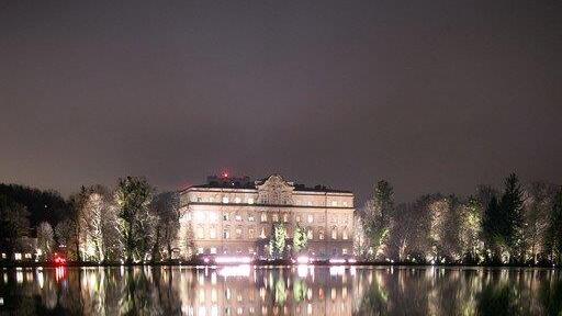 Lagerfeld-Show: Rund ums Schloss Leopoldskron