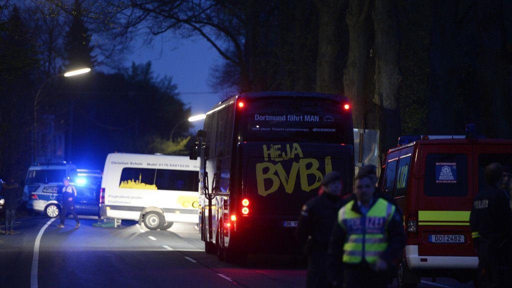 Bomben detonieren an BVB-Bus