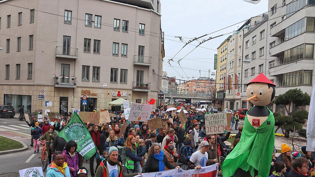 Klimastreik in Salzburg