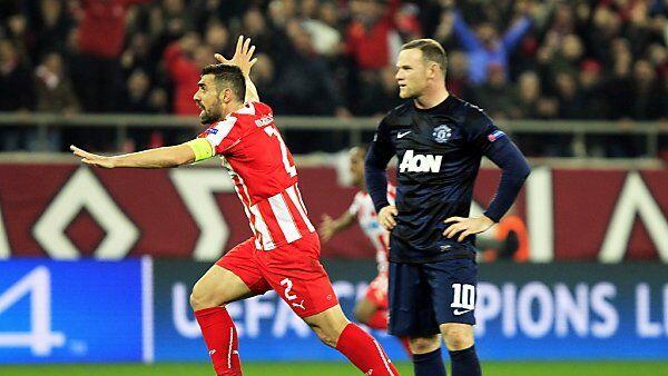 Manchester United zeigte schwache Vorstellung