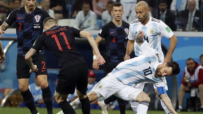 Fußball-WM: Kroatien - Argentinien