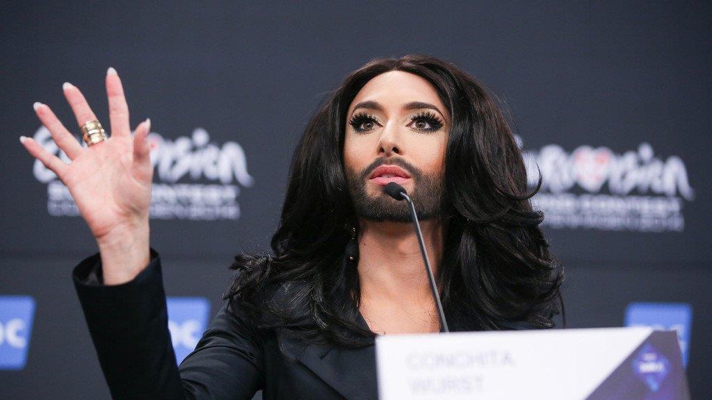 Conchita Wurst in Kopenhagen