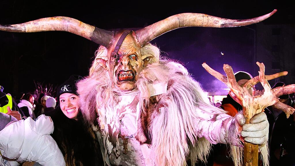 St. Leonhard Krampus-Show beim Untersberg