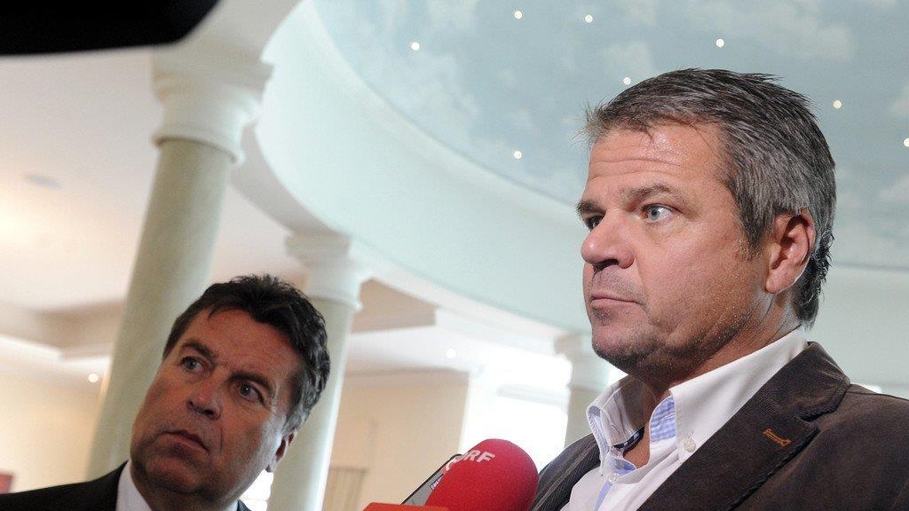 Mayr beim Stronach-Gipfel